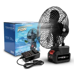 Lithium Rechargeable Fan With Double Lithium Battery