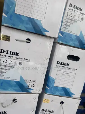 D-Link Cat 6 100% Copper Cables