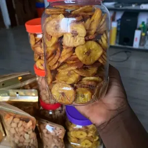 Premium Crunchy Plantain Chips (Jars and Packs)