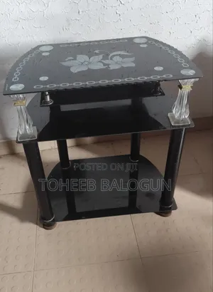 Tempered Glass TV Stand