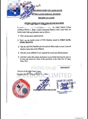 Court Affidavit