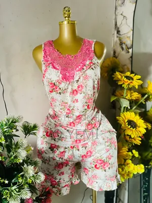2pcs Lace Up Nightwear