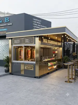 Alucoboard Cladding in Container Shape for Various Purposes