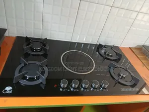 High Quality Gs 4 Gas and 1 Electric Gas Cooker 60x90cm Copper