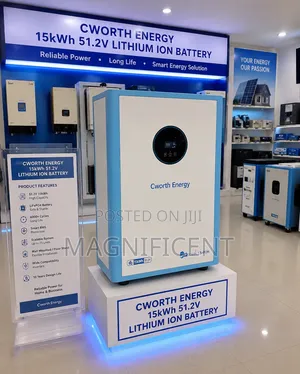 Premium Cworth Energy 15kwh 51.2v Lifepo4 Lithium Battery – High Capac