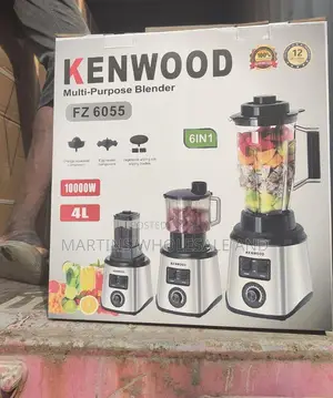 Kenwood Multi-Purpose Blender Set, Model Fz 6055, Featuring a 10,000-