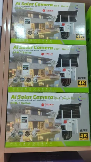 Smart Solar PTZ Camera Single Lens