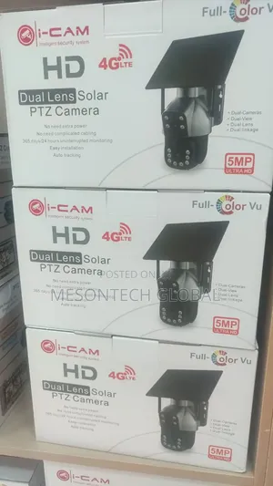 5mp 4g Dual Lens Solar PTZ Camera