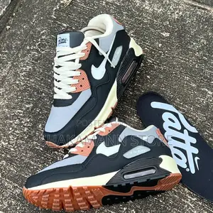 Original Nike Max 90 X Patta Black Particle Grey