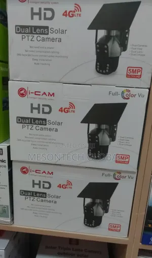 Duel Lens Wifi Solar Smart Camera