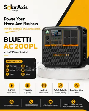 Bluetti Ac200pl Solar Generator