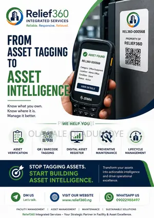 Professional Asset Tagging Asset Register Services