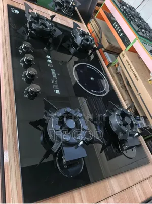 Original Gs Premium Luxury Built-in Flips Up Gas Electric Cooker Hob