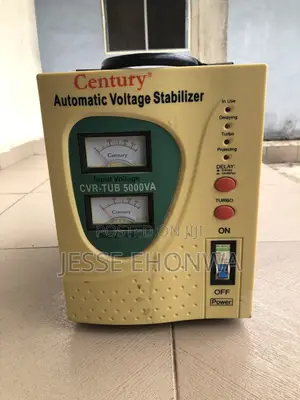Clean Used Like New 5000wats Century Stabilizer for Sale.