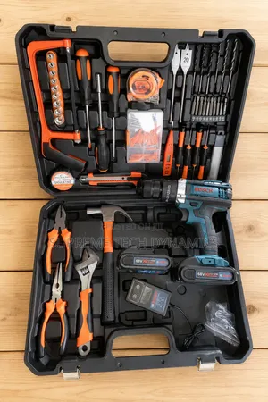 Tools Box With Cordless Drill