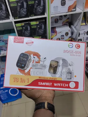 Rock-003 Ultra 3+S10 13in1 Wireless Charger Smart Watch