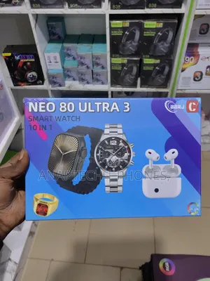 Neo 80 Ultra Smartwatch Super Amoled With Wireless Charger