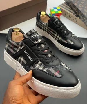 Burberry Lace Up Footwear Men Women Shoes