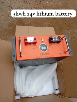 Luxwatt 5kw 24v Lithium Battery