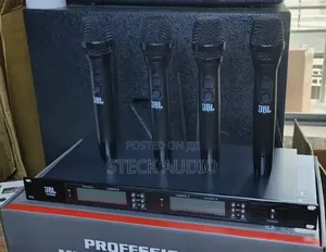 JBL Vm9900 4in1 Selectable Frequency Wireless Microphone System