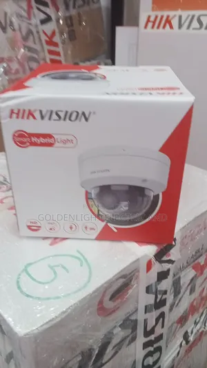Hikvision Smart Hybrid Light Fixed Dome Network Camera.