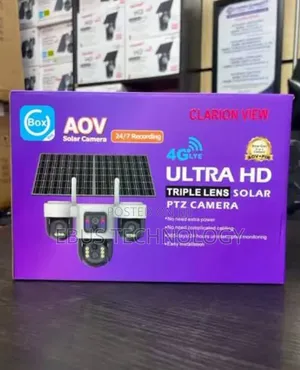 Ubox 3 Lens 4g Solar PTZ Camera