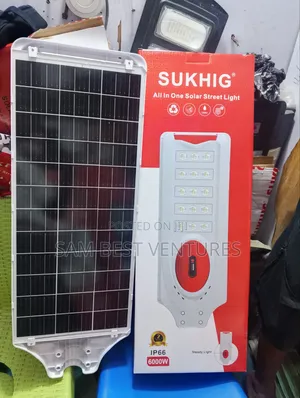 6000w Sukhig Solar Street Lights