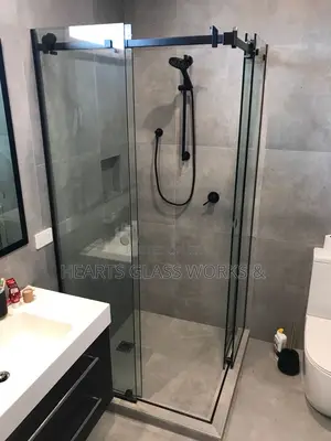 Sliding Shower Enclosure Installed With 10mm Toughen Glass