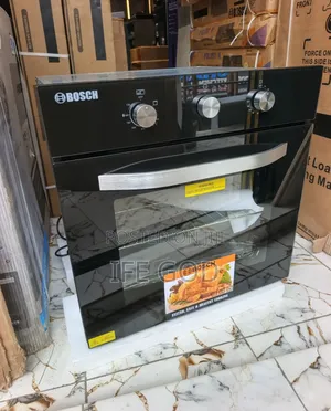 Quality Bosch Inbuilt Cabinet Electric Gas Oven With Grill Timer.