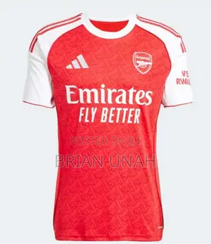 Arsenal 2025/26 Season Home Jersey