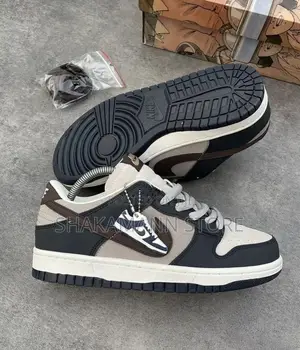 Original Nike Sb Dunk Otomo Katsuhiro Navy Blue Beige