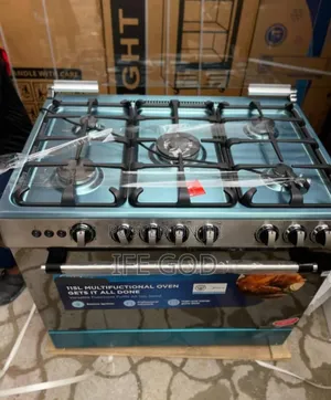Original Bosch 90cm Standing 5 Burners Automatic Gas Cooker