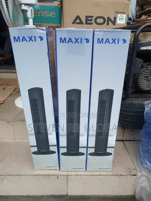 Maxi 28" Tower Fan Black | Fz10-25ma