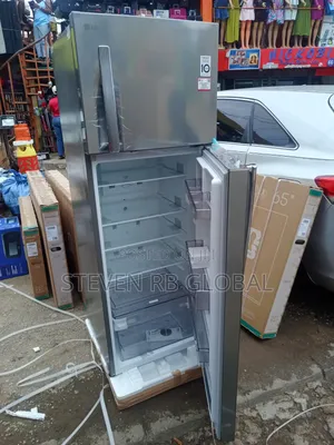 Lg 308l Double Door Top Mount Refrigerator | Ref 322 RLBN (Silver)