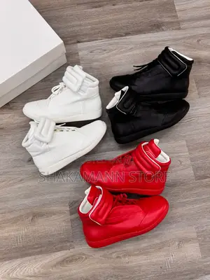Original New Maison Margiela Future Ankle Sneakers Black —Newest Drip