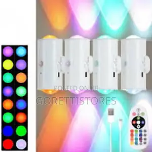 Smart Motion Sensor Wall Led Light With Remote