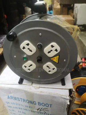 Heavy Duty Extension Cable Reel – 4 Socket Power Reel
