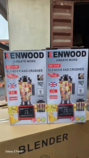 2in1 Commercial Kenwood Blender and Crushee 10000watts (4ltr) 2st7