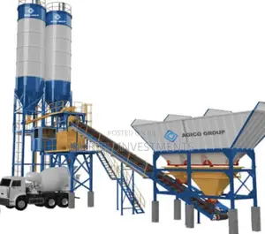 75m3/Hr Concrete Batching Plant High Performance Reliable Production