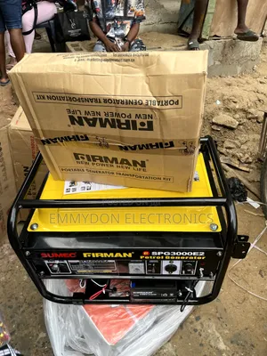 Sumec Firman Spg3000e2 4.5kva Petrol Generator