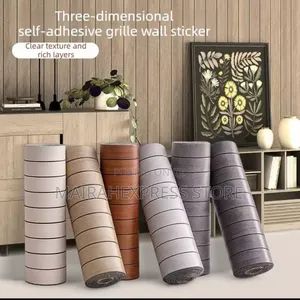 3d Grille Wall Panel Self-adhesive, Waterproof Pvc Wall Skirting