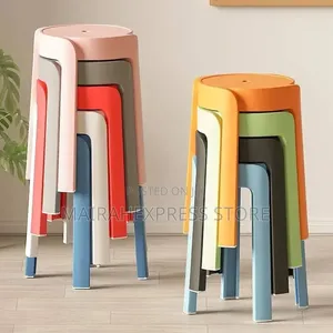 Round Bar Mobile Foot Stool T361