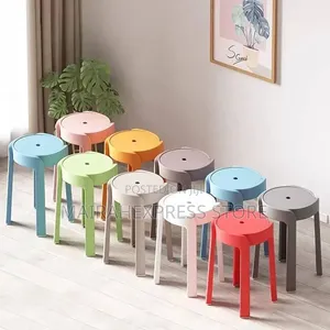 Round Bar Mobile Foot Stool T361
