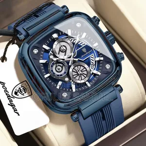 Pdgar Quality Rubber Strap Wristwatch