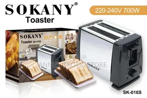 Sokany Sk-016s 2-Slice Pop-Up Bread Toaster – 700w