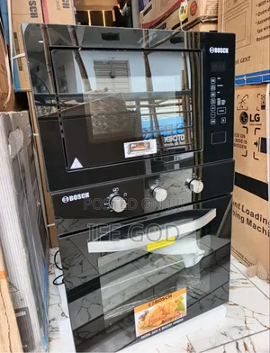Original Bosch Inbuilt Gas Electric Oven Built-in Digital Microwave