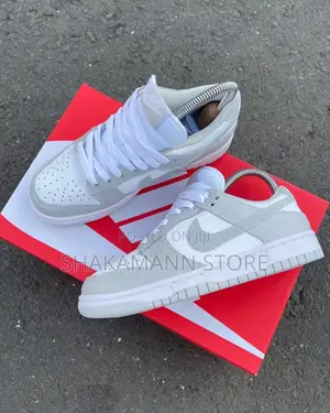 Original Nike Sb Dunk Ash/Gray White