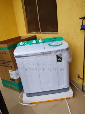 Hisense 7.5kg Top-Notch Twin Tub Washing Machine