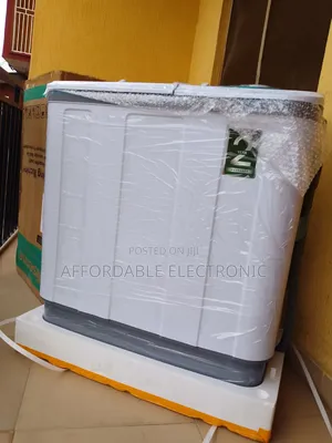 Inverter Friendly Hisense Twin-Tub White 7.5kg Washing Machine