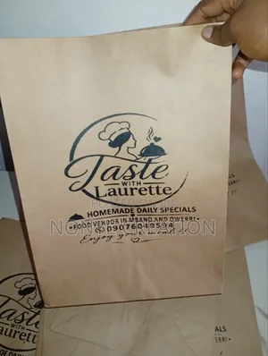 No Handle Craft Customized Paper Bag